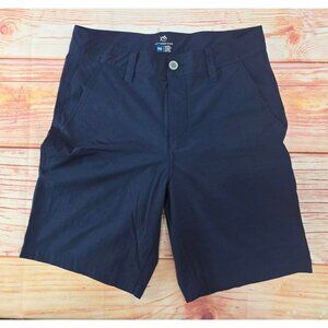 Southern Tide Mens Navy Blue Performance Shorts W30 Cotton Blend